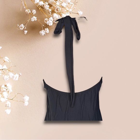 IHeart Halter Zip Overalls, Black - Picture 4 of 10